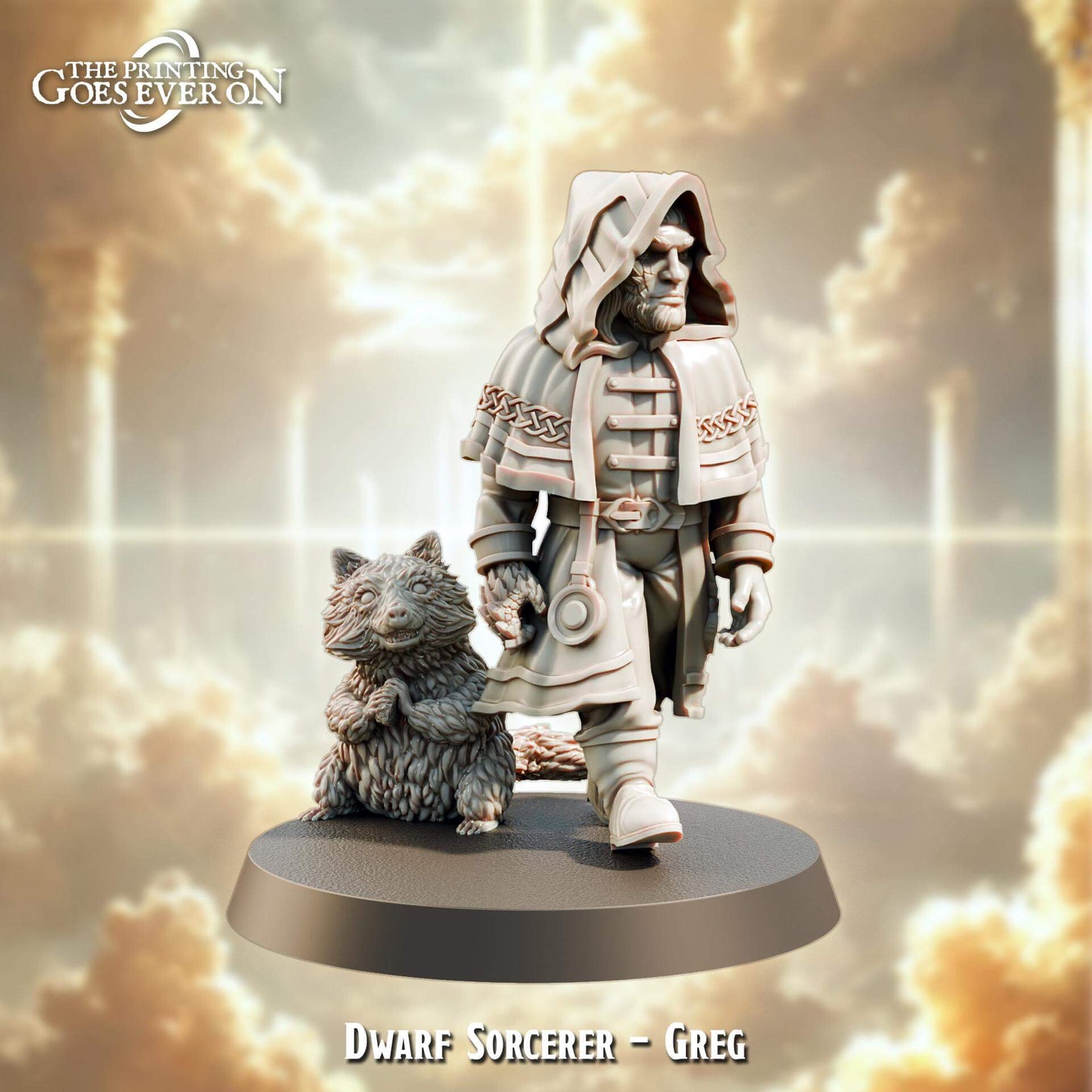 Greg Dwarf Sorcerer - Rift Riders - The Printing Goes Ever On