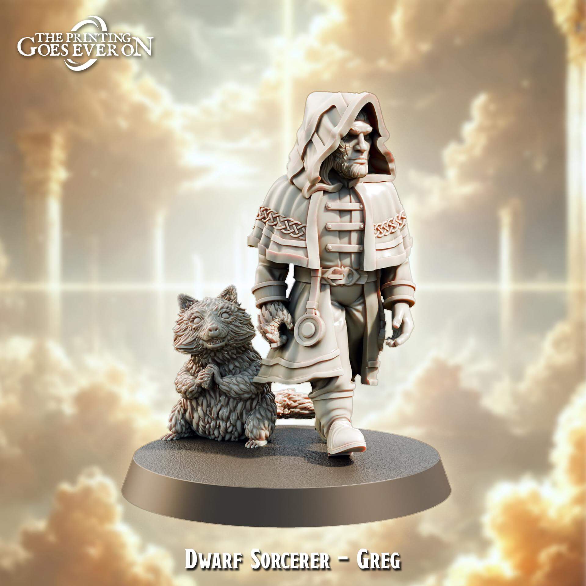 Greg Dwarf Sorcerer - Rift Riders - The Printing Goes Ever On