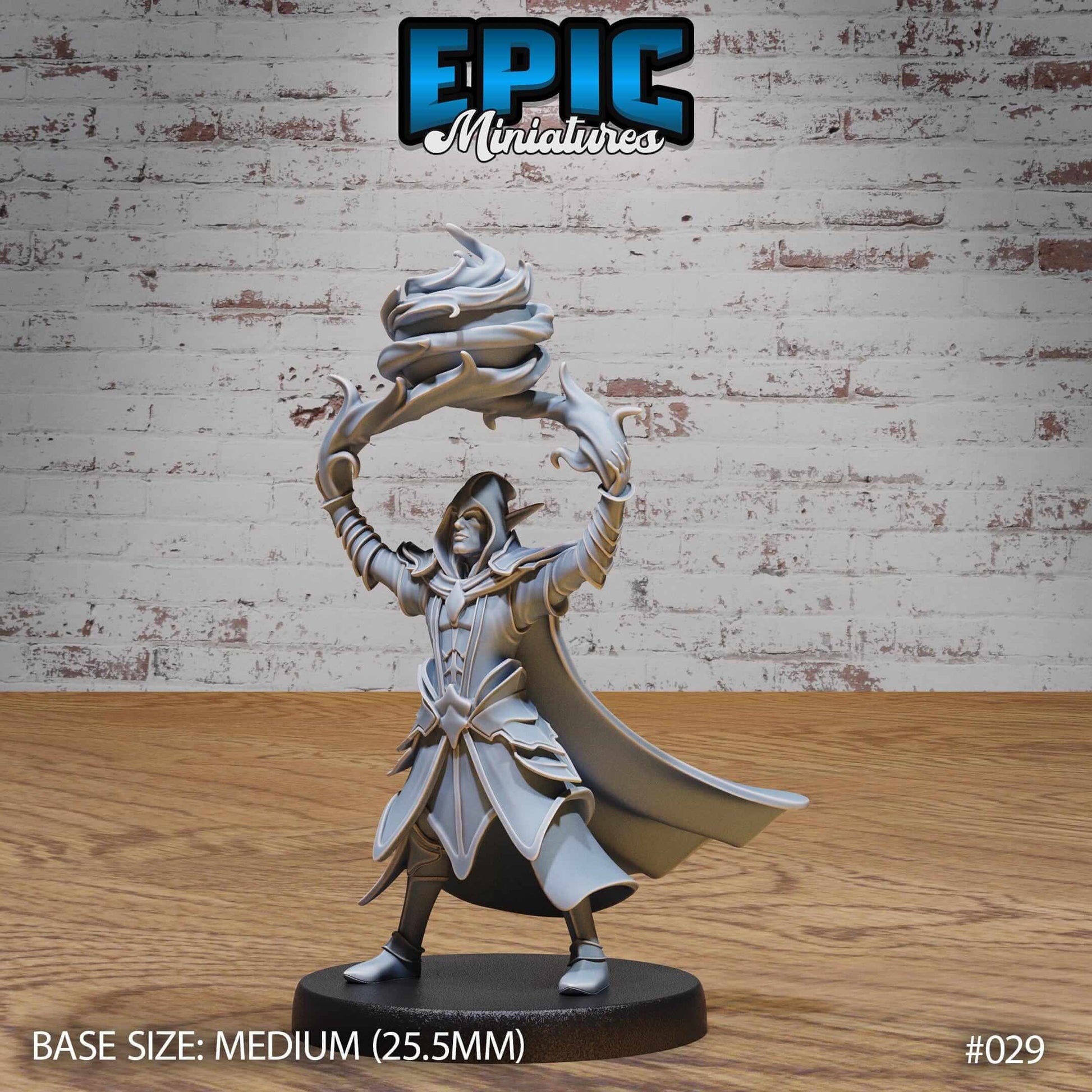 Dark Elf - Drow - Archmage - D&D Epic Miniatures   and Dragons