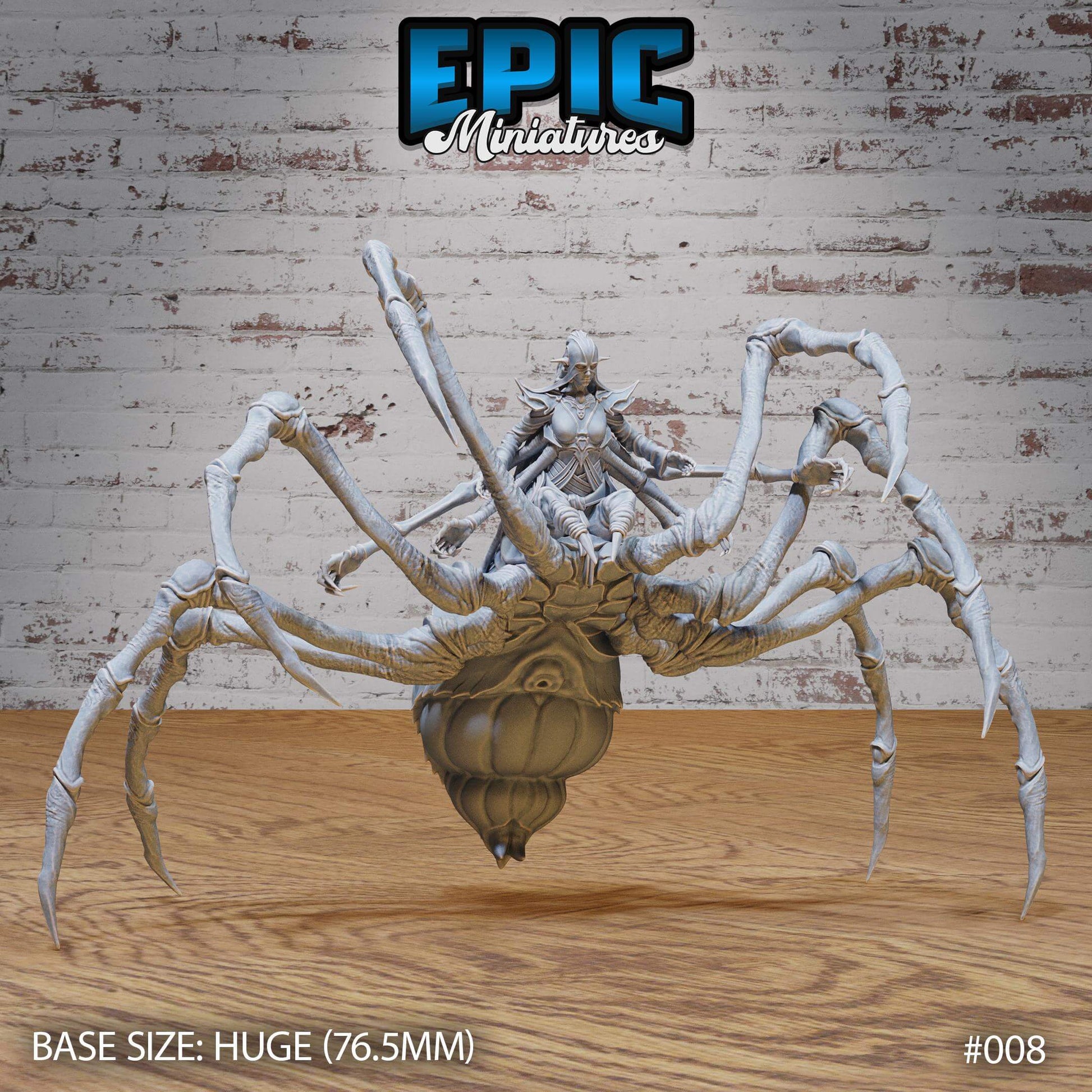 Dark Elf - Drow - Drider - Lloth Spider Queen - D&D Epic Miniatures   and Dragons