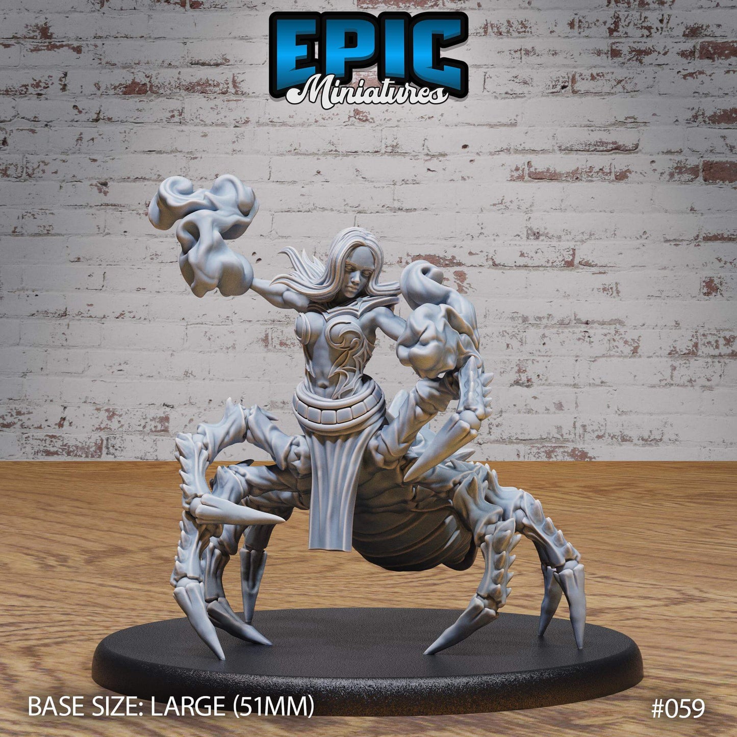 Dark Elf - Drow - Drider NPCs - D&D Epic Miniatures   and Dragons