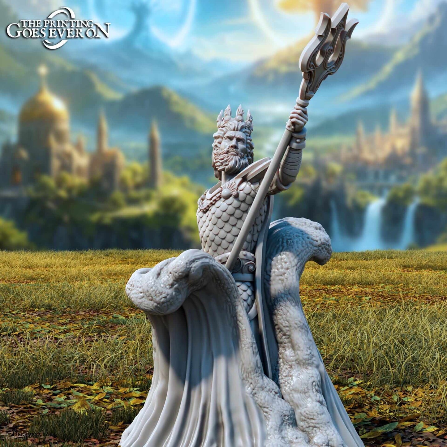 Ulthar God of the Tides - Tales of the Radiant Shores - The Printing Goes Ever On