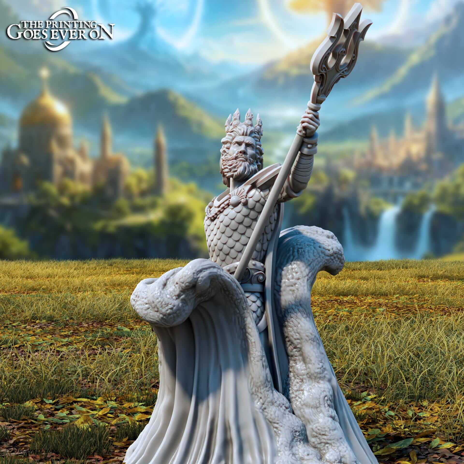 Ulthar God of the Tides - Tales of the Radiant Shores - The Printing Goes Ever On