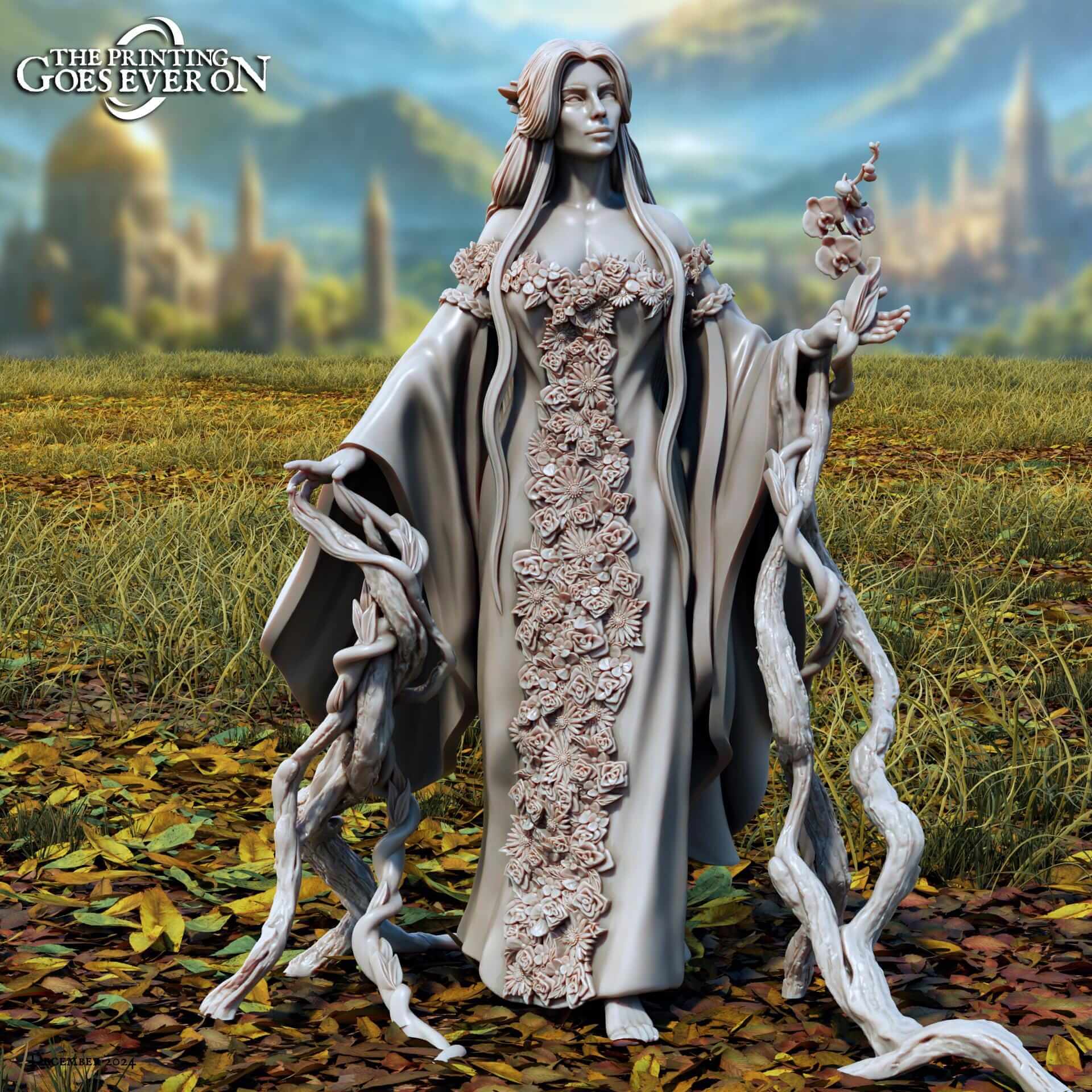 Ysolde Goddes of Nature - Tales of the Radiant Shores - The Printing Goes Ever On