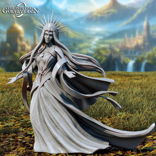 Velyssia Goddess of the Stars - Tales of the Radiant Shores - The Printing Goes Ever On