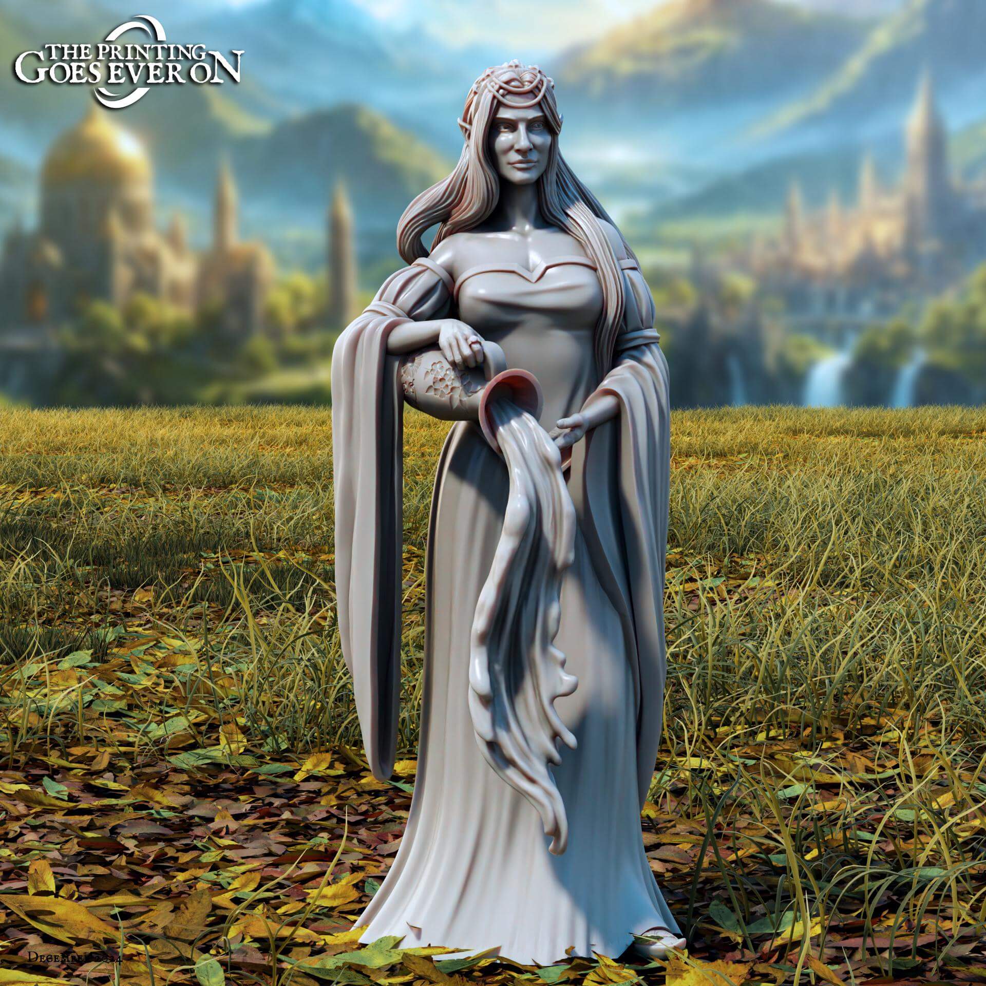 Gladhiel Fey Queen- Tales of the Elven Kingdom - Printing Goes Ever On