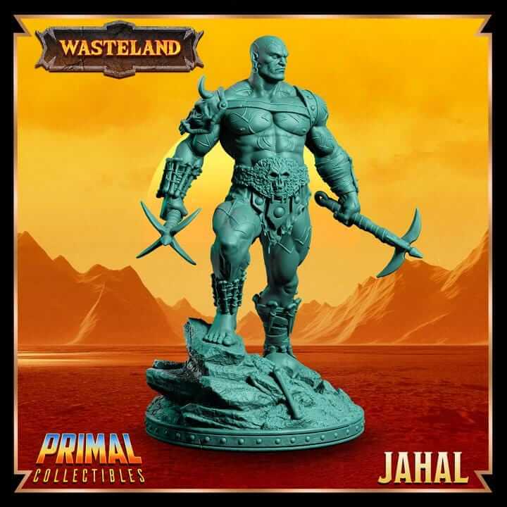 Mul - Jahal Wasteland 3D Printed Resin RPG/Tabletop/Boardgames Miniature Primal Collectibles