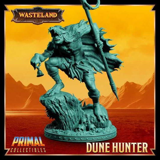 Dune Hunter Wasteland 3D Printed Resin RPG/Tabletop/Boardgames Miniature Primal Collectibles