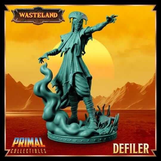 Defiler - Wasteland 3D Printed Resin RPG/Tabletop/Boardgames Miniature Primal Collectibles