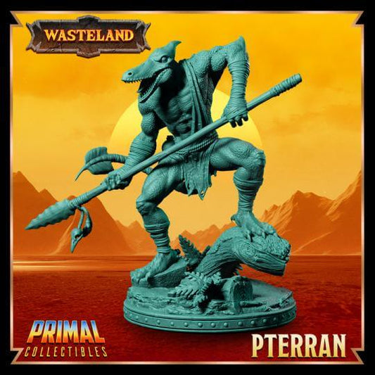 Pterran Wasteland 3D Printed Resin RPG/Tabletop/Boardgames Miniature Primal Collectibles