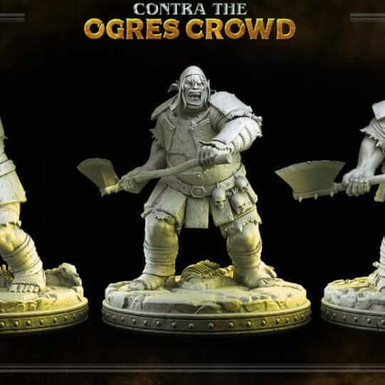 Ulbrok Ogre Champion - Contra the Ogres Crowd - Masters of Dungeons - Primal Collectibles
