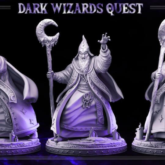 High Mage Hasaugul - Dark Wizards - Masters of Dungeon Quest