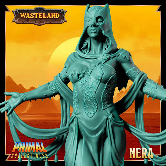 Nera Psionics - Wasteland 3D Printed Resin RPG/Tabletop/Boardgames Miniature Primal Collectibles