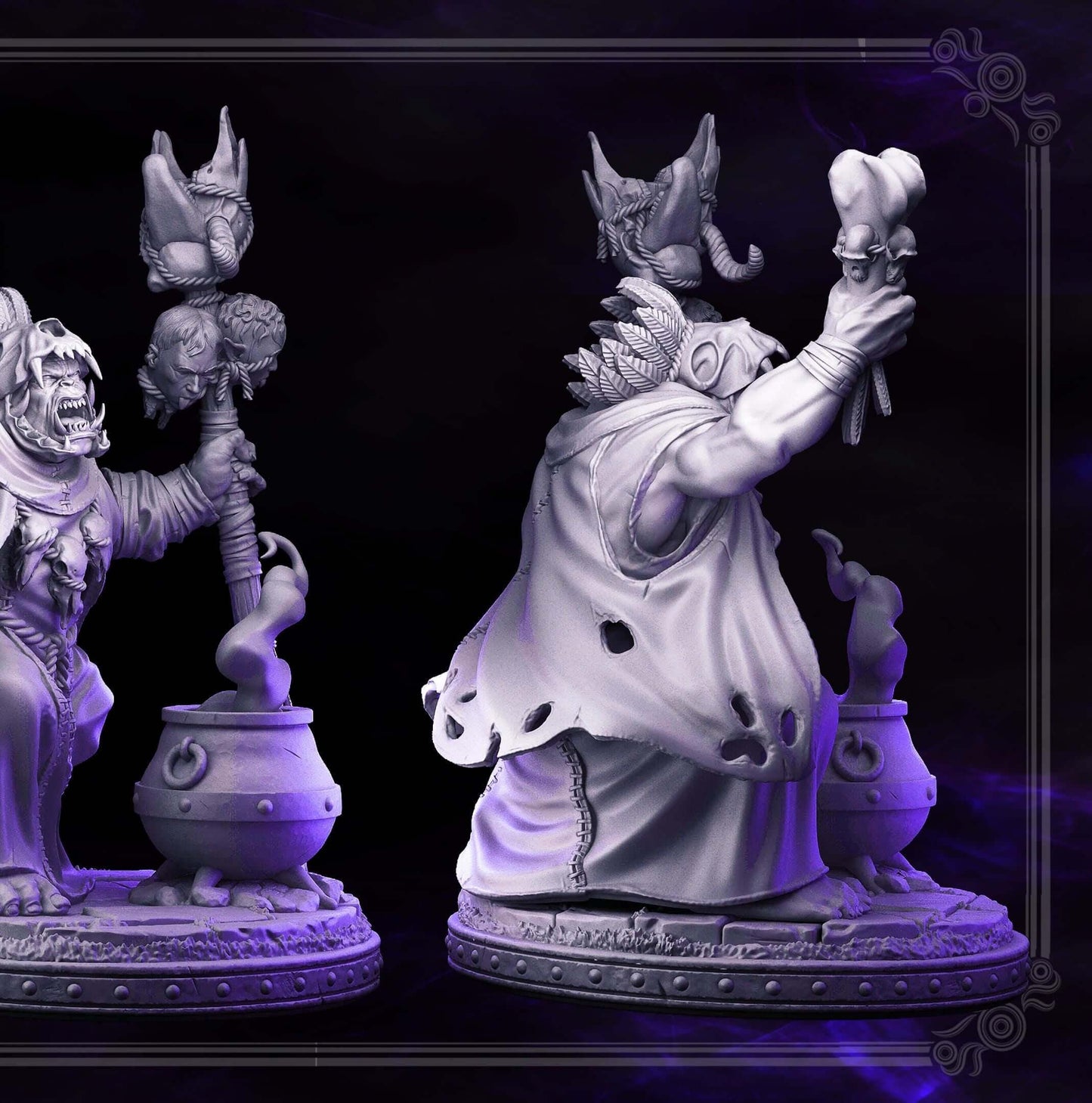 Dunkun Orc Shaman - Dragonblade - Primal Collectibles