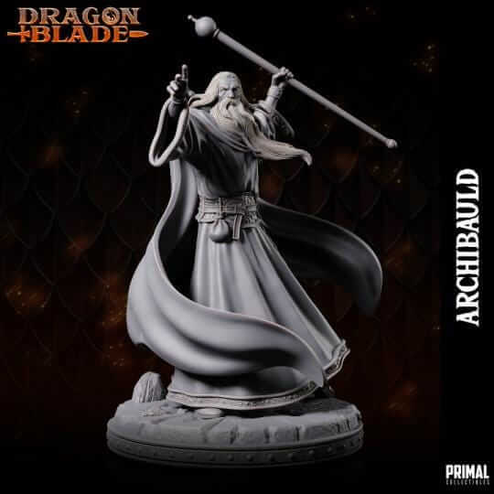 Archbauld White Wizard - Dragonblade - Primal Collectibles