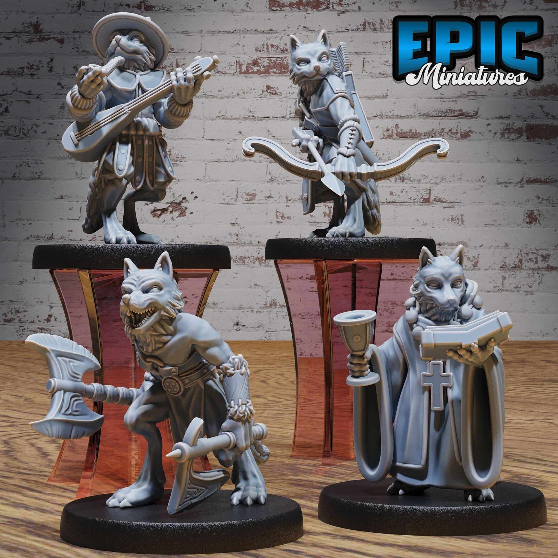 Fox(Kitsune) Folk Tribe - Epic Miniatures