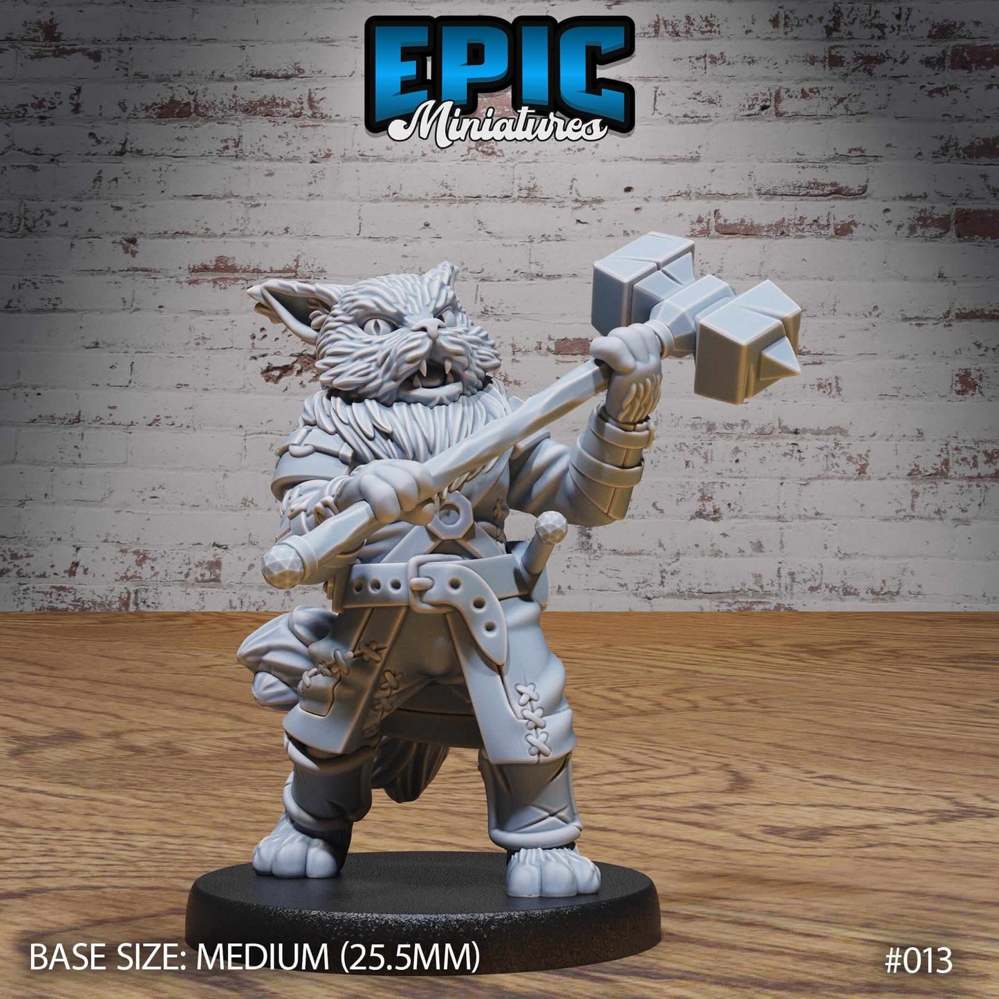 Cat Folk Tribe Tabaxi 2 - D&D Epic Miniatures   and Dragons