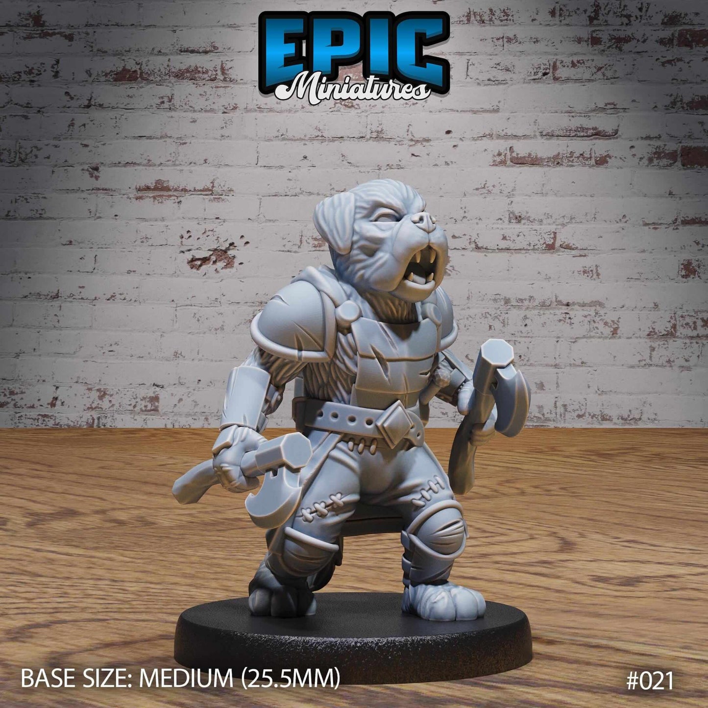Dog Folk Tribe 2 - Epic Miniatures - Dungeons and Dragons