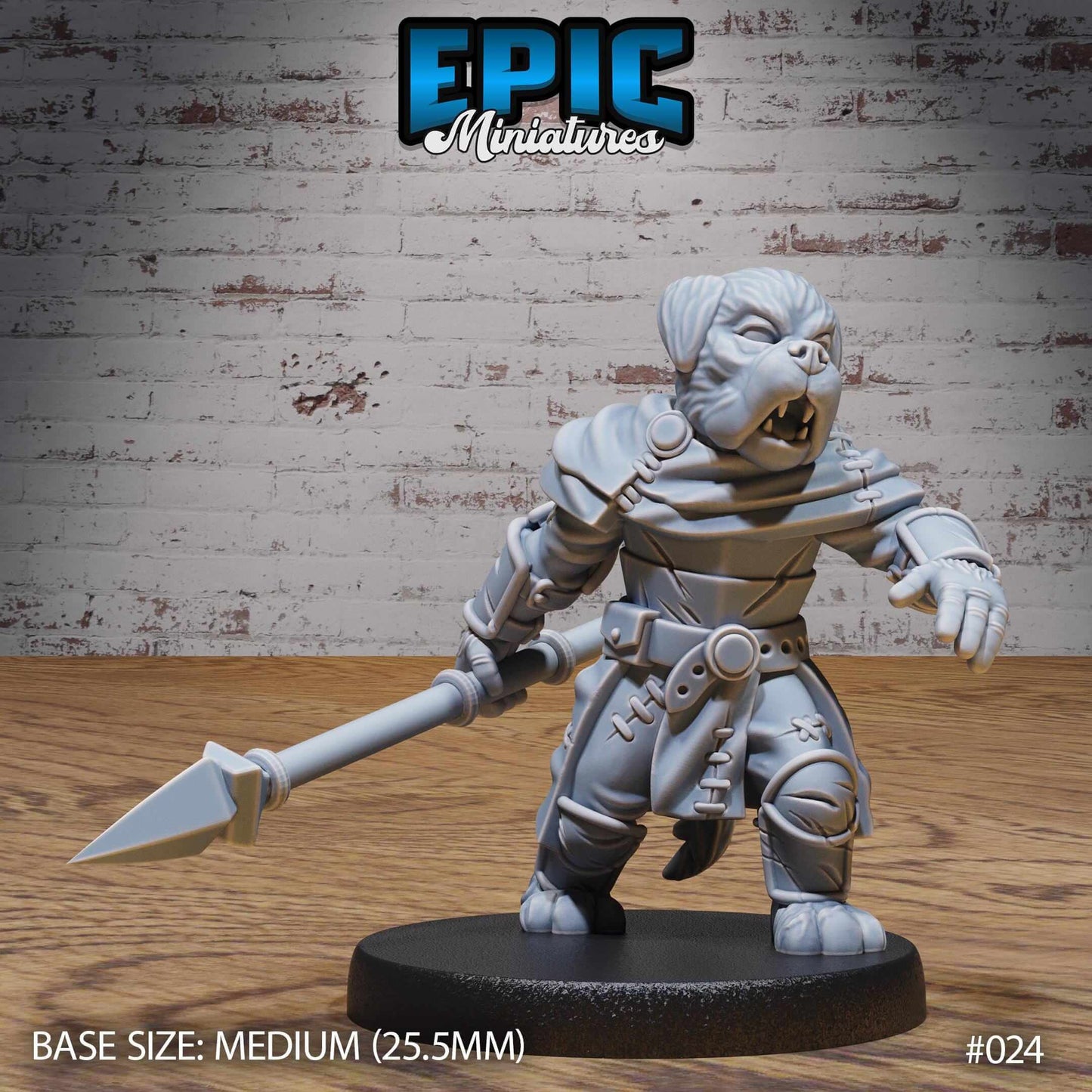 Dog Folk Tribe 2 - Epic Miniatures - Dungeons and Dragons