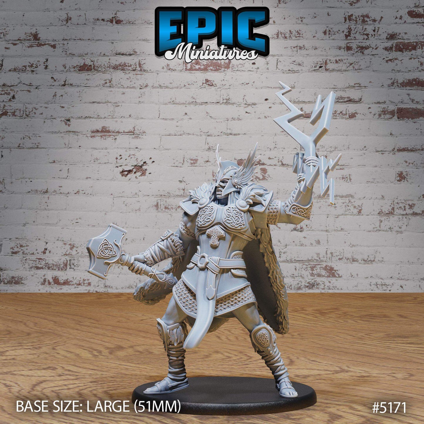 Thor Odinson Norse Warriors - D&D Epic Miniatures   and Dragons