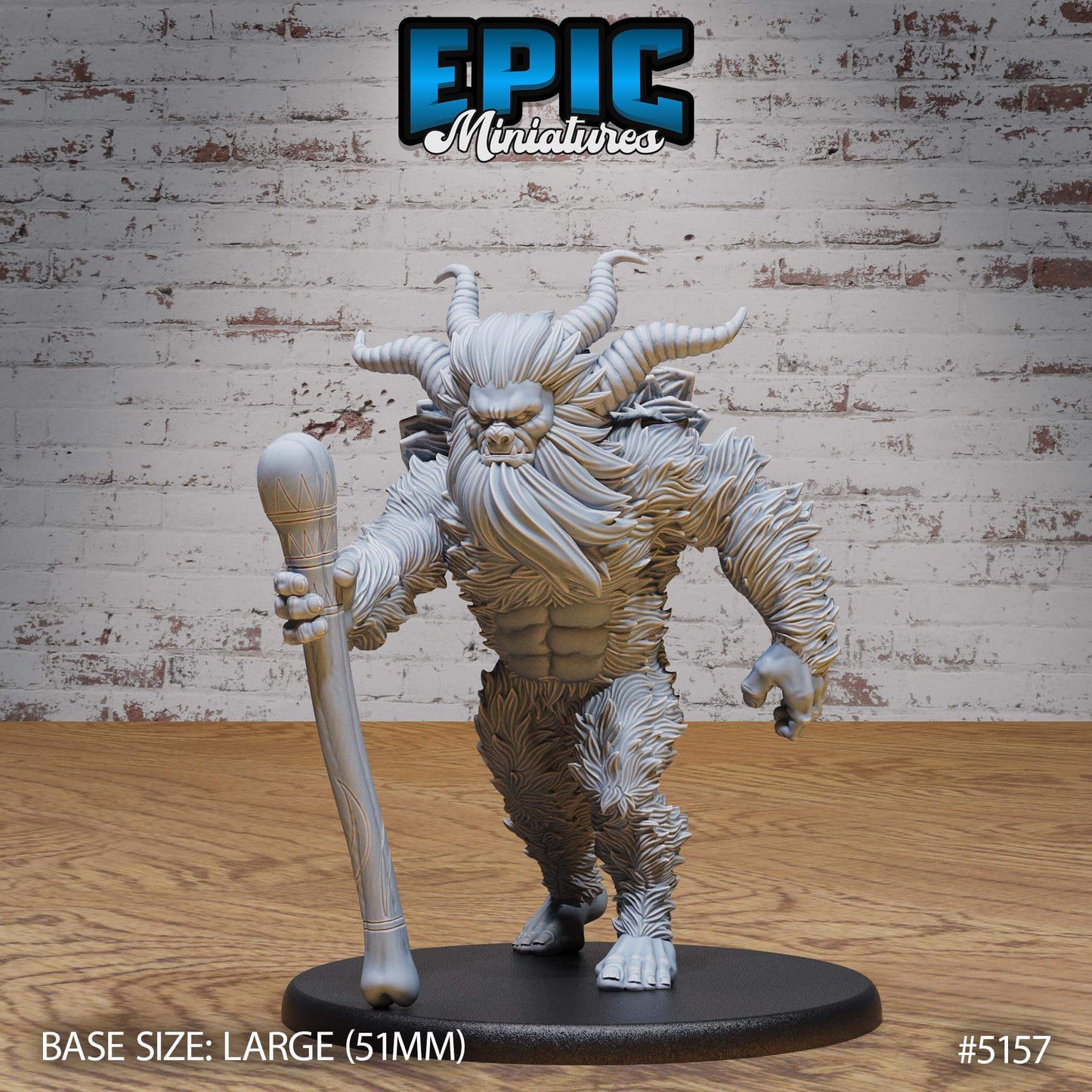 Yeti - D&D Epic Miniatures   and Dragons