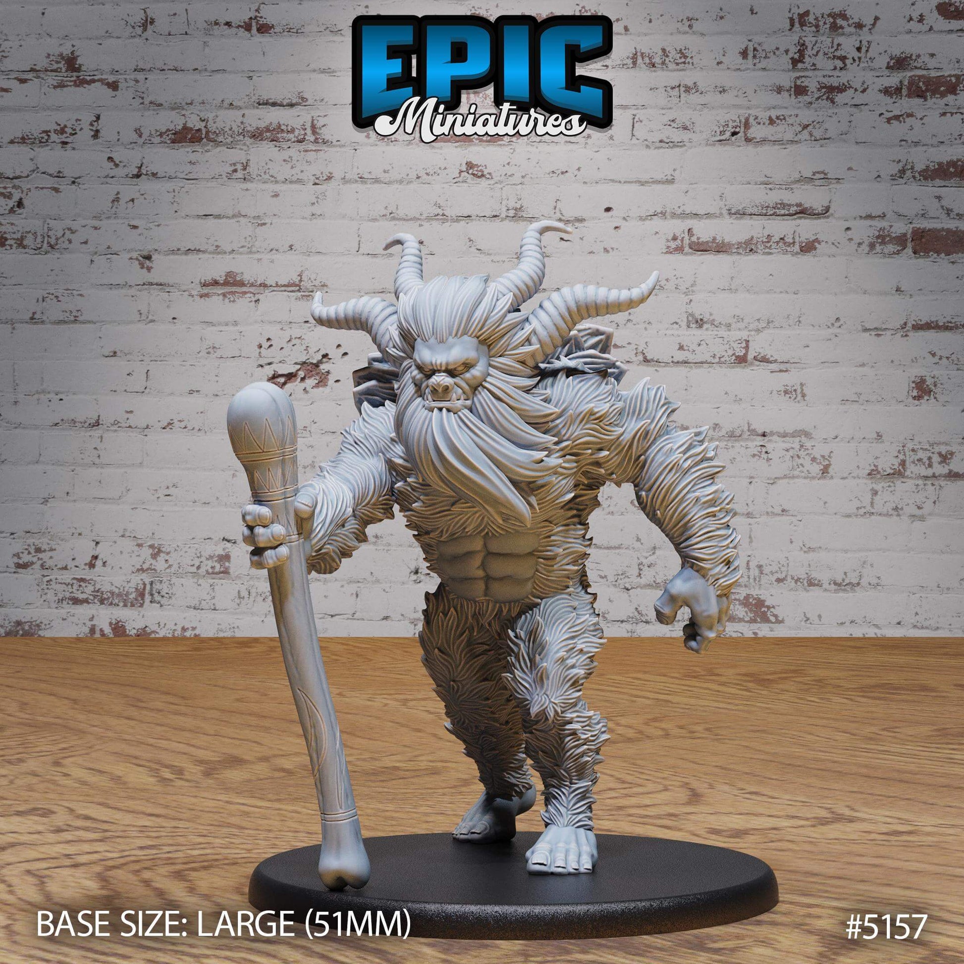Yeti - D&D Epic Miniatures   and Dragons