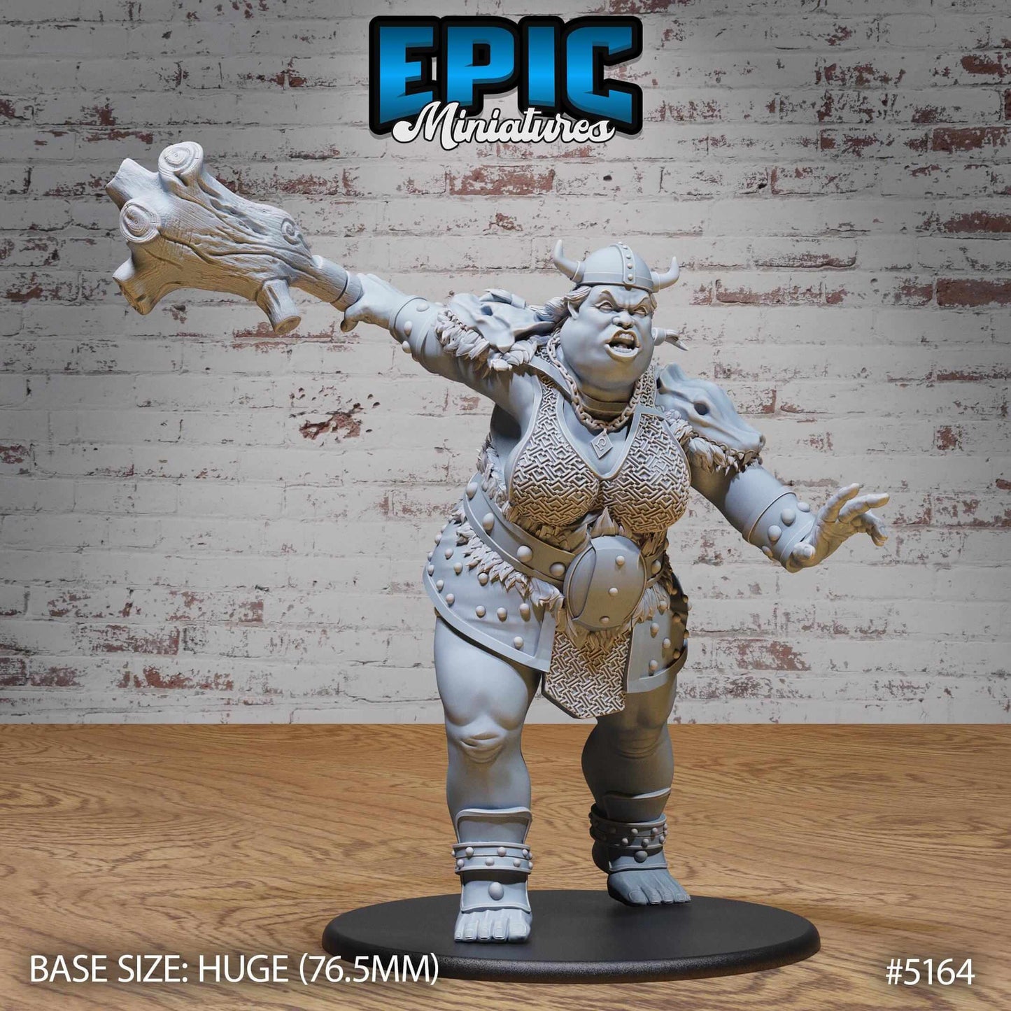 Hill Giantess - Epic Miniatures - Dungeons and Dragons