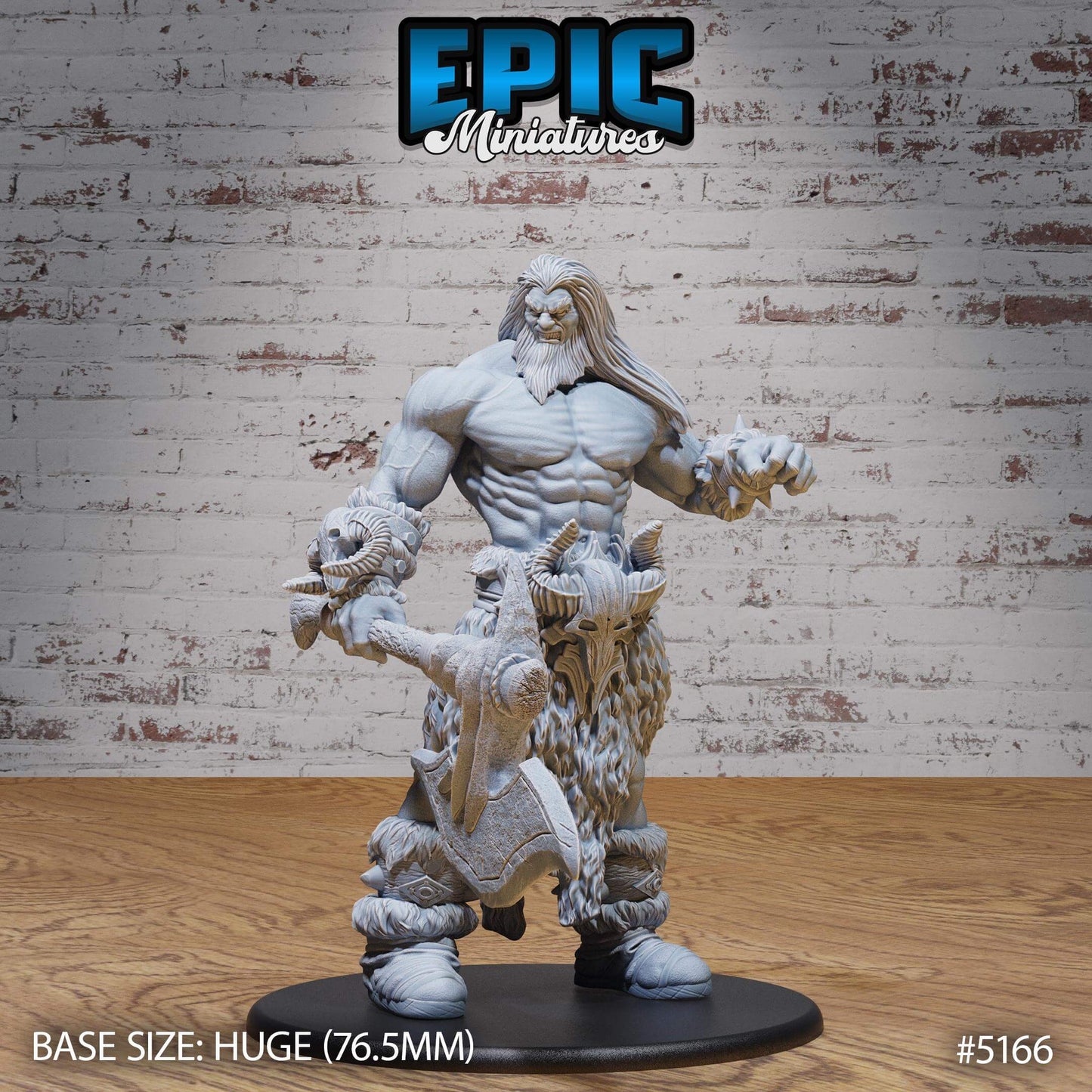 Jotun Frost Giant - Epic Miniatures - Dungeons and Dragons