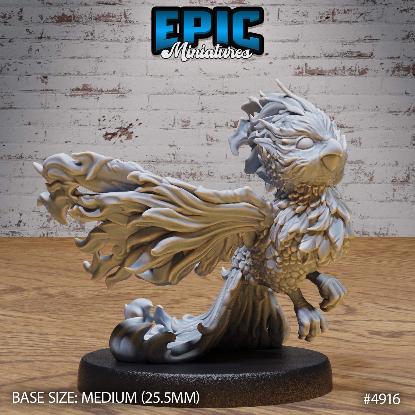 Phoenix Hatchling - Epic Miniatures - Dungeons and Dragons