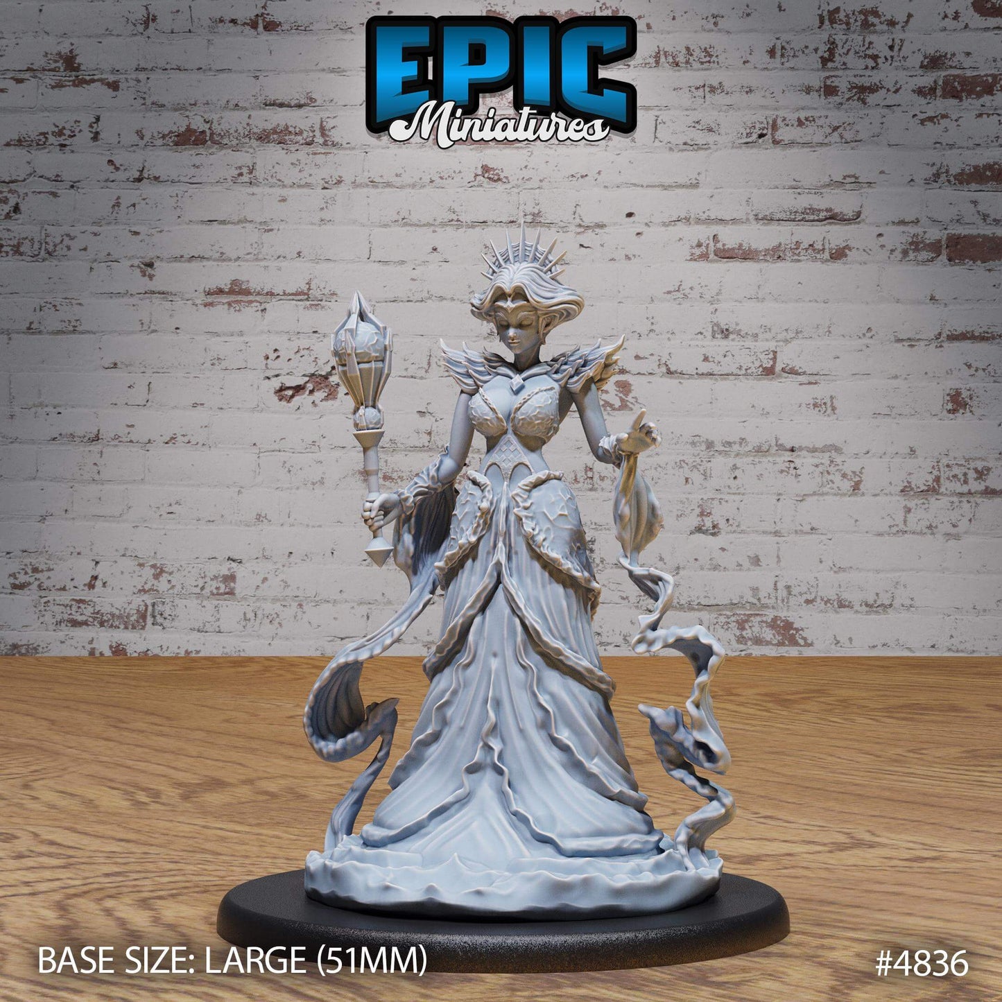 Undine Princess Elemental - D&D Epic Miniatures   and Dragons