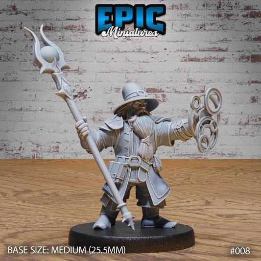 Dwarf Wizard - Epic Miniatures - Dungeons and Dragons