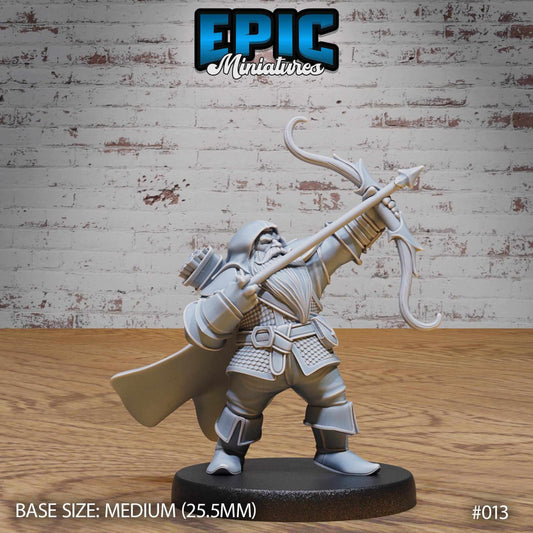 Dwarf Archer - Epic Miniatures - Dungeons and Dragons