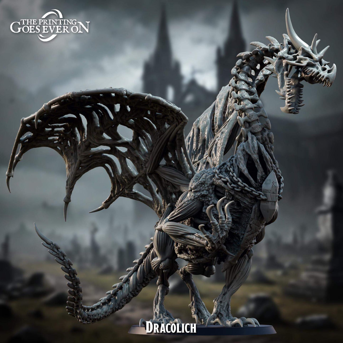 Dracolich - Hunt Beyond the Grave - The Printing Goes Ever On