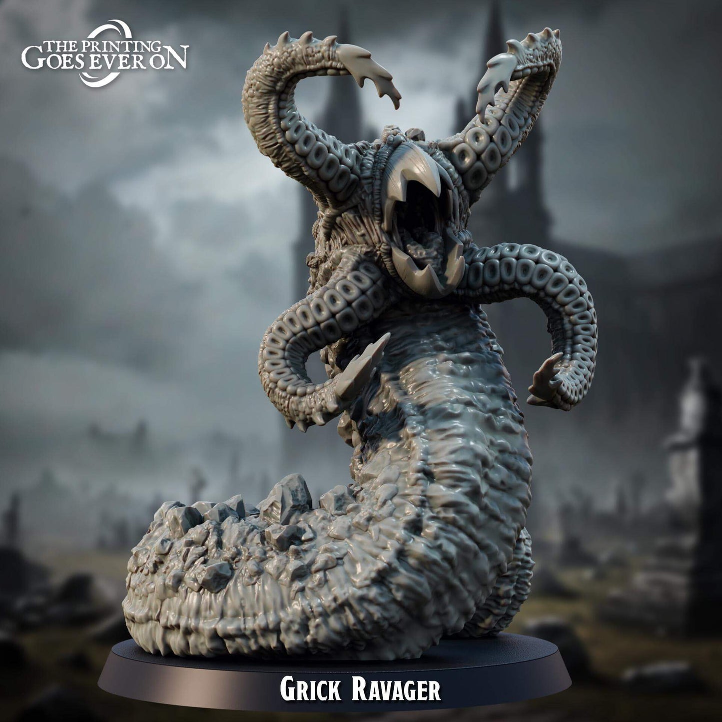 Grick Ravager - Hunt Beyond the Grave - The Printing Goes Ever On