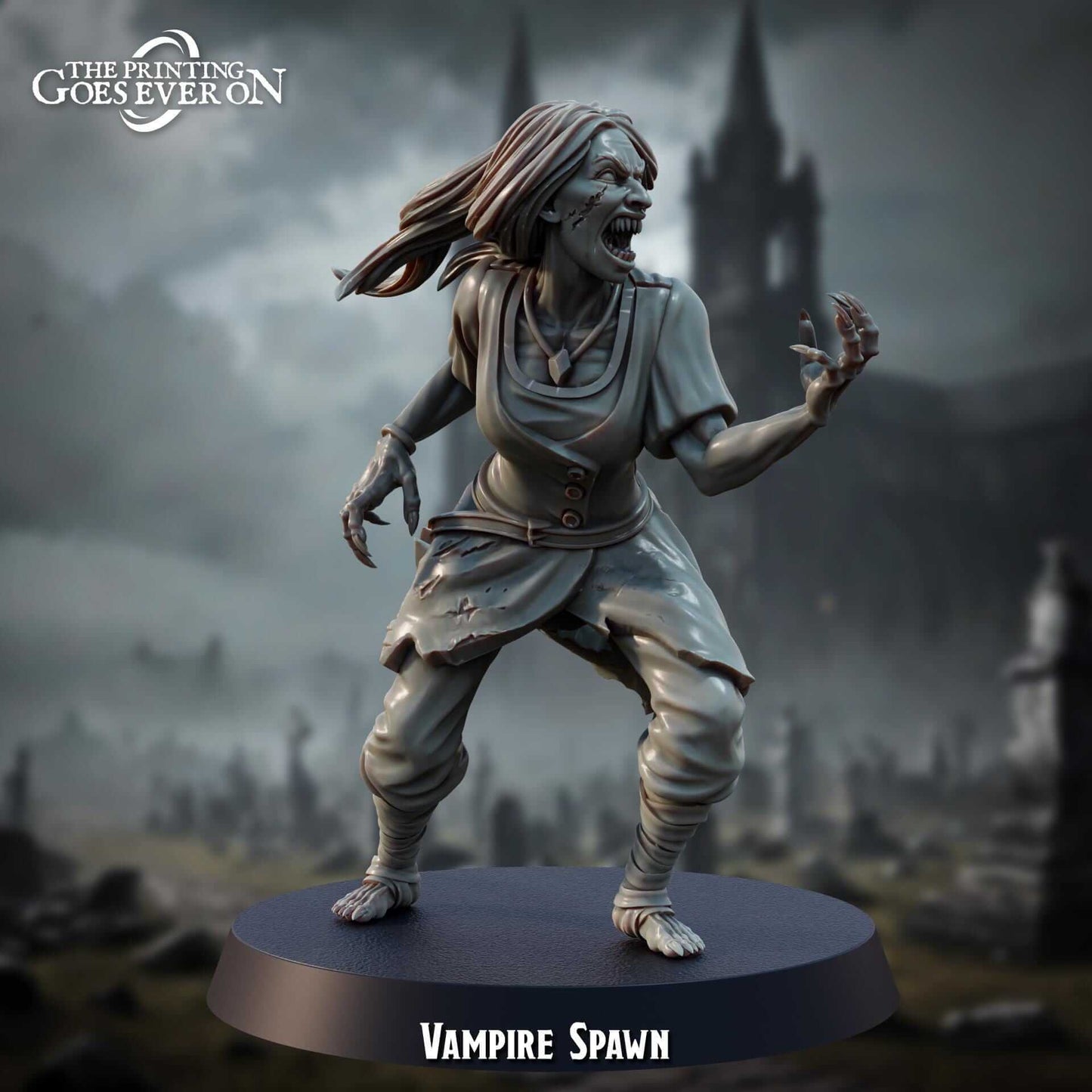 Vampire Spawn - Hunt Beyond the Grave - The Printing Goes Ever On