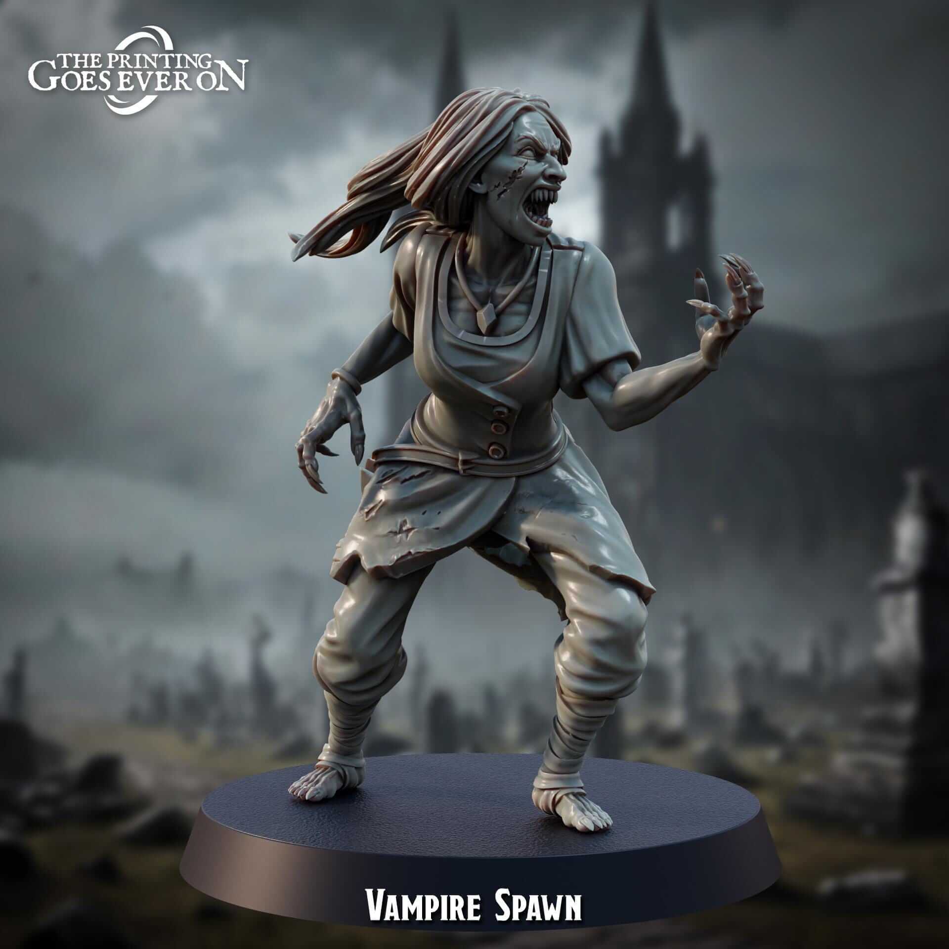 Vampire Spawn - Hunt Beyond the Grave - The Printing Goes Ever On