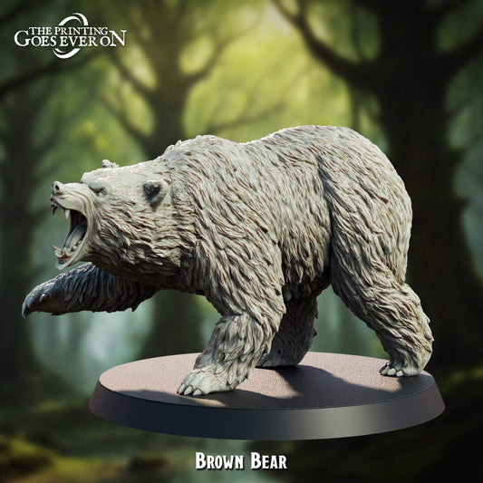 Brown Bear - Heart of the Forest - The Printing Goes Ever On