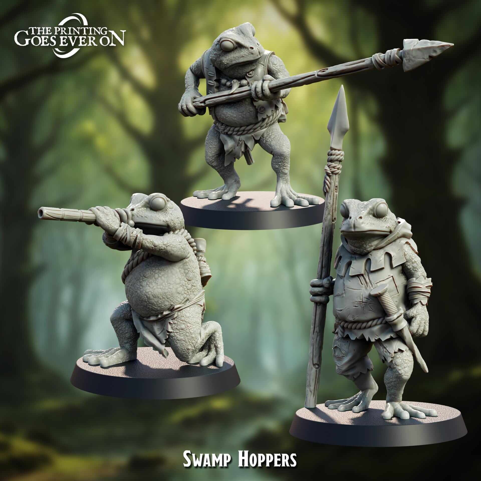 Swamp Hoppers - Heart of the Forest - The Printing Goes Ever On
