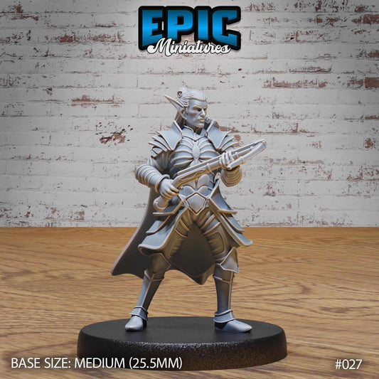 Dark Elf - Drow - Crossbow - D&D Epic Miniatures   and Dragons