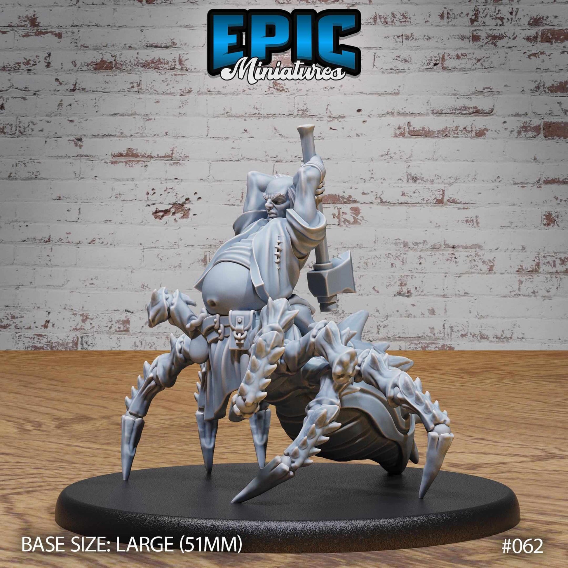 Dark Elf - Drow - Drider NPCs - D&D Epic Miniatures   and Dragons