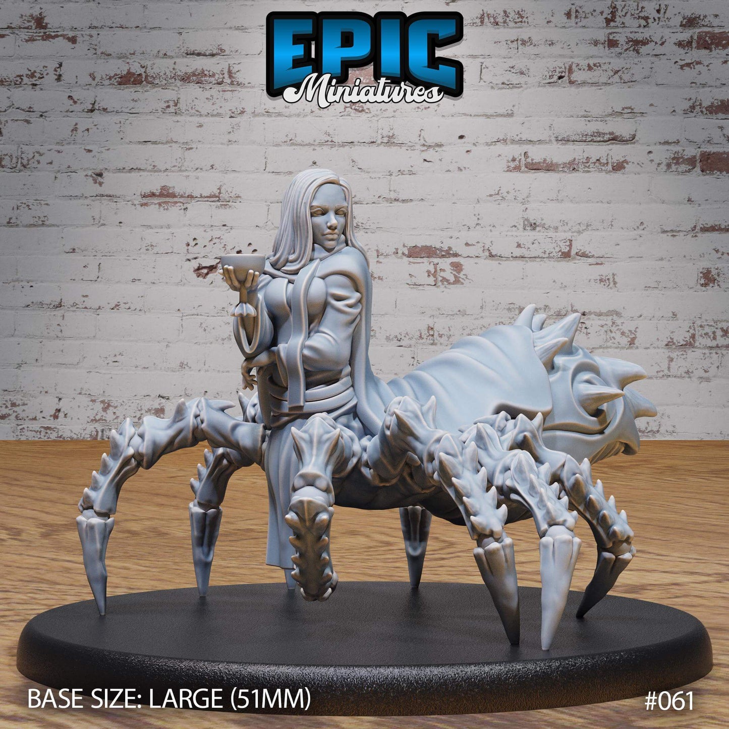Dark Elf - Drow - Drider NPCs - D&D Epic Miniatures   and Dragons
