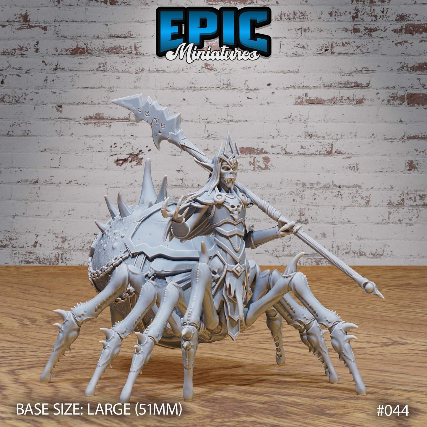 Dark Elf - Drow - Drider Lich Lord - D&D Epic Miniatures   and Dragons