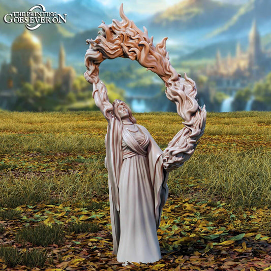 Aralis Goddess of Light - Tales of the Radiant Shores - The Printing Goes Ever On