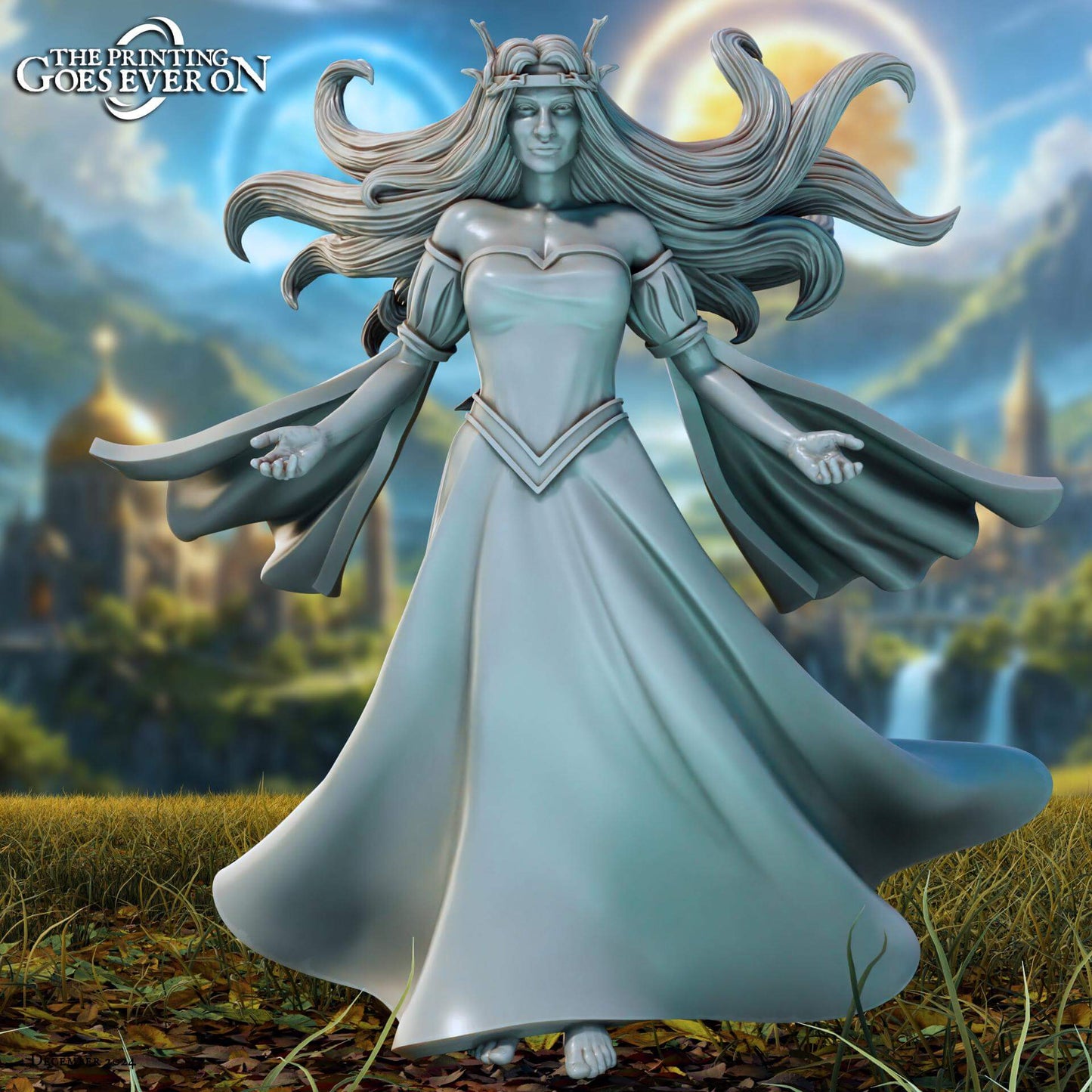 Gladhiel Fey Queen- Tales of the Elven Kingdom - Printing Goes Ever On