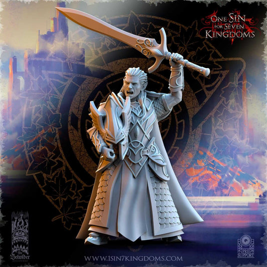 Blades of Ashur - Silvermoor Elves - One Sin for Seven Kingdoms - Beholder Miniatures