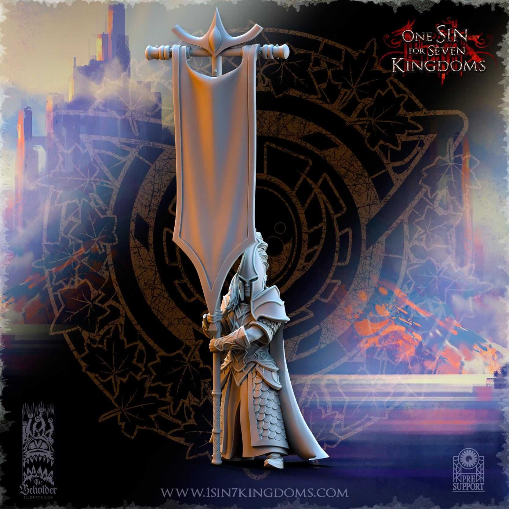 Blades of Ashur - Silvermoor Elves - One Sin for Seven Kingdoms - Beholder Miniatures