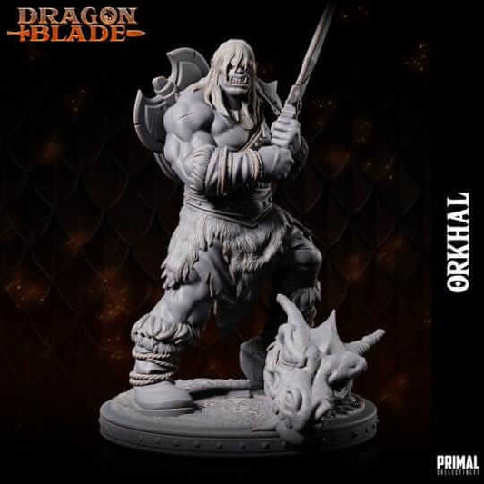 Orkhal Orc Barbarian - Dragonblade - Primal Collectibles