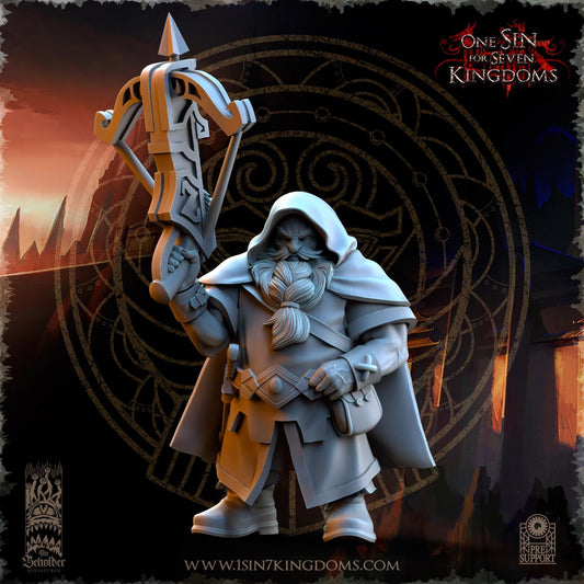 Dwarf Crossbowman - Dwarf Kingdoms - One Sin for Seven Kingdoms - Beholder Miniatures