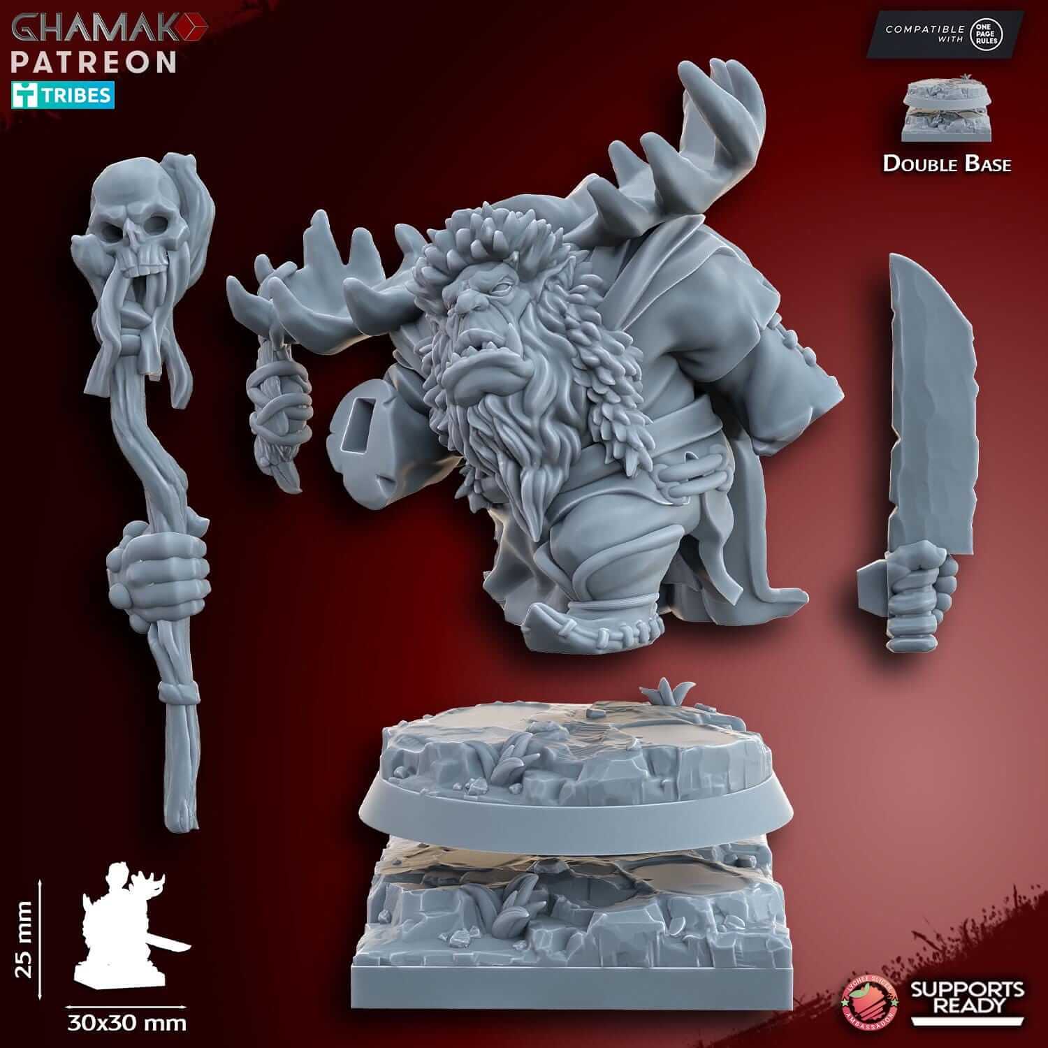 Urrok Shaman - Ghamak Miniatures