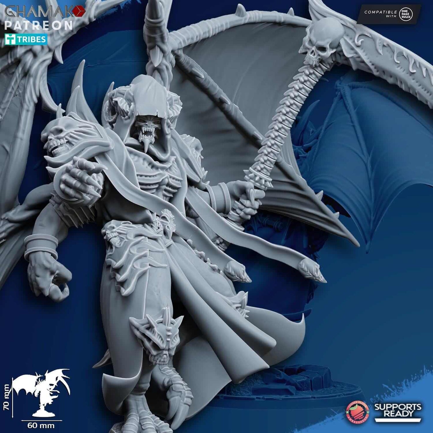 Lord of Shadows - Grimdark Void Marine -Ghamak Miniatures